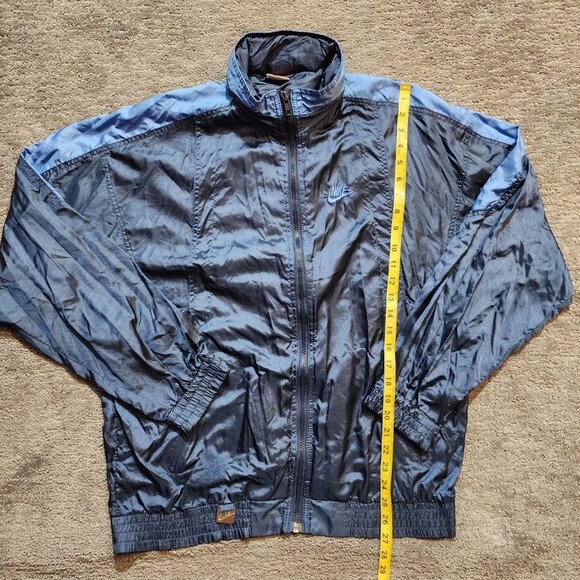 Nike Blue Windbreaker Jacket - Picture 14 of 15